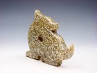 Old Nephrite Jade Stone Carved Sculpture Monster Pi-Xiu Looking Back #06112405 — photo 4