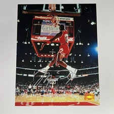 Michael Jordan Autographed Signed 8x10 Photo Chicago Bulls #23 w/COA Hologram