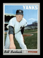 1970 Topps #167 Bill Burbach   EX/EX+ X3666700