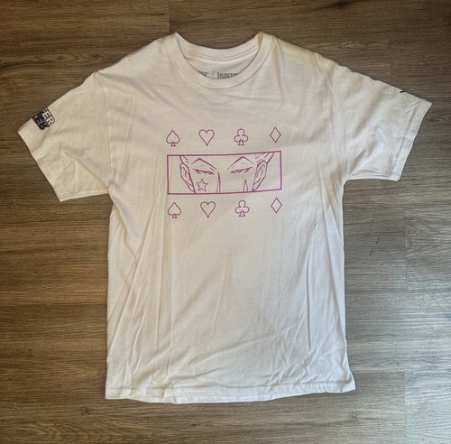Hypland Hunter X Hunter Hisoka Men's White T-Shirt Small