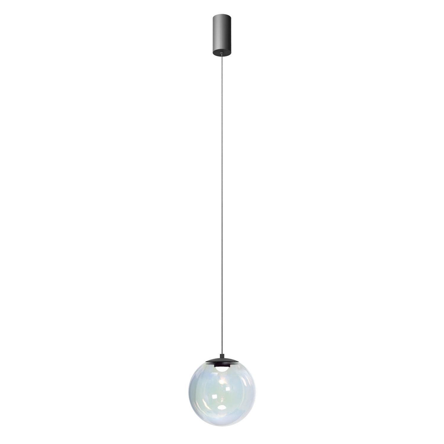 Lampada LED Sospensione Redo Irides 7W IP20 Luce Calda CRI98 Nero