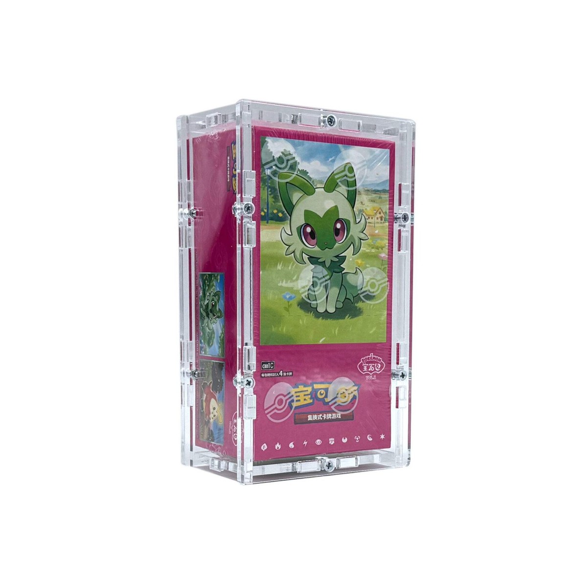 Acrylic Case fits Pokemon Gem Pack Booster Box chinese | eBay