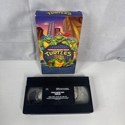 Teenage Mutant Ninja Turtles VHS 1987 Cartoon 5 episodes Turtle Tracks
