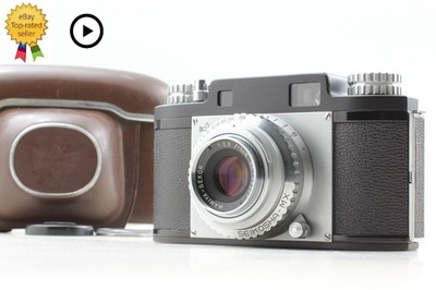 Rare Black [N MINT w/ Case] Mamiya-35 II 35mm Film Camera 50mm F2.8 From JAPAN