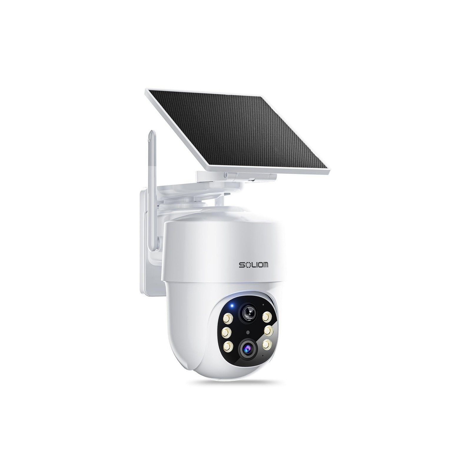 SOLIOM- True 5MP HD Security Cameras Outdoor Wireless, Add-On Camera, Solar P...