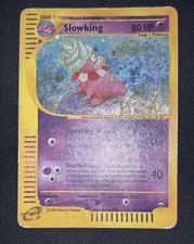 Pokemon Card-Slowking -H22/H32-Acquapolis-Holo-ENG-SWIRL-LP on eBay