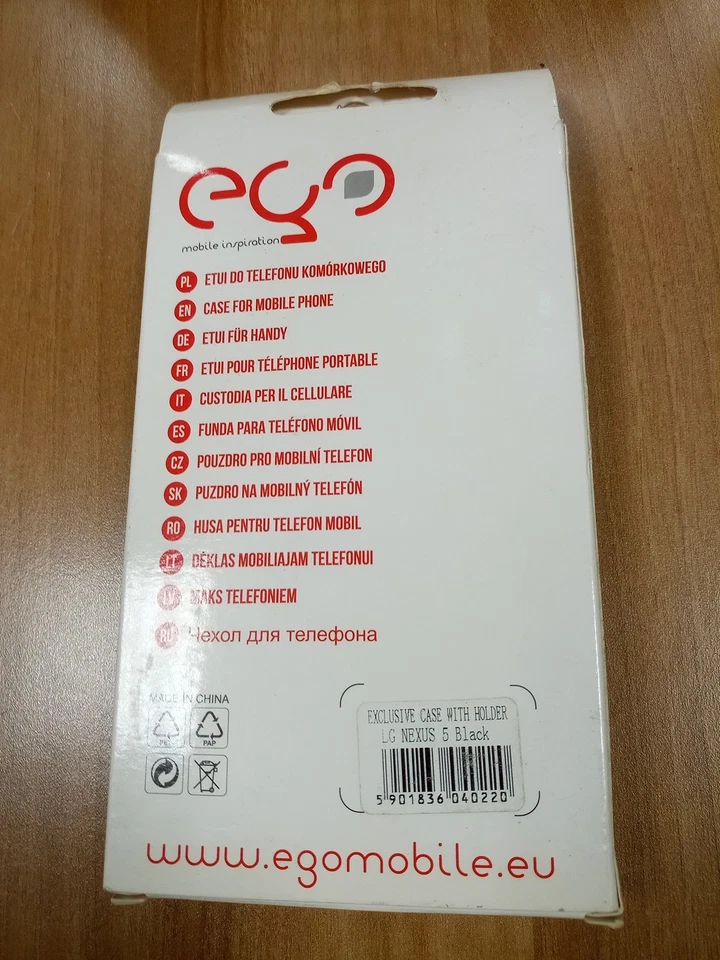 Cover case a FLIP Verticale per LG NEXUS 5 Rigida Nera Pelle - Immagine 2 di 2