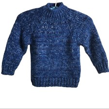 ZARA Sweater Knit Wear Kids Blue Size 3 - 4 Years
