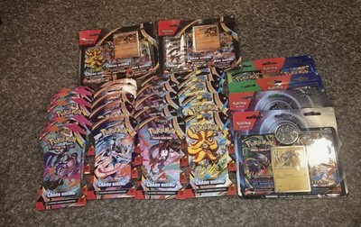 Pokemon TCG ME04 Chaos Rising 3 Pack Plus 20 Single Packs Plus All In Pic