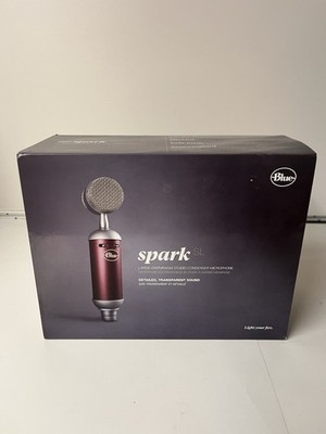 Blue Spark SL Large-Diaphragm Studio Condenser Microphone  +Shockmount