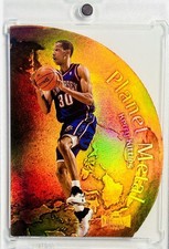 1998 Fleer Metal Universe Kerry Kittles #10 Planet Metal Insert