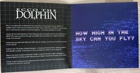 Ecco the Dolphin Vinyl LP Record Video Game Soundtrack VGM OST SEGA CD