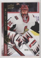 2020-21 Upper Deck UD Exclusives 49/100 Anders Nilsson #381 uk2