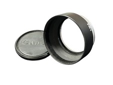 MINT Canon T-50-2 Lens Hood for 85mm F1.9 , 135mm F3.5 w/Cap From JAPAN