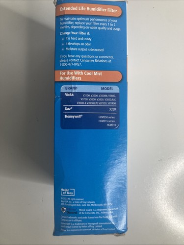 ProTec PWF2 Humidifier Replacement Filter - White New~In Box - Picture 4 of 4