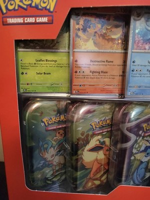 超希少✨️ コリンシアン ミニチュアーズ ラッキーボックス 7体 15箱セット Pokemon TCG: Prismatic Evolutions Costco Mini Tins 8 Pack - New