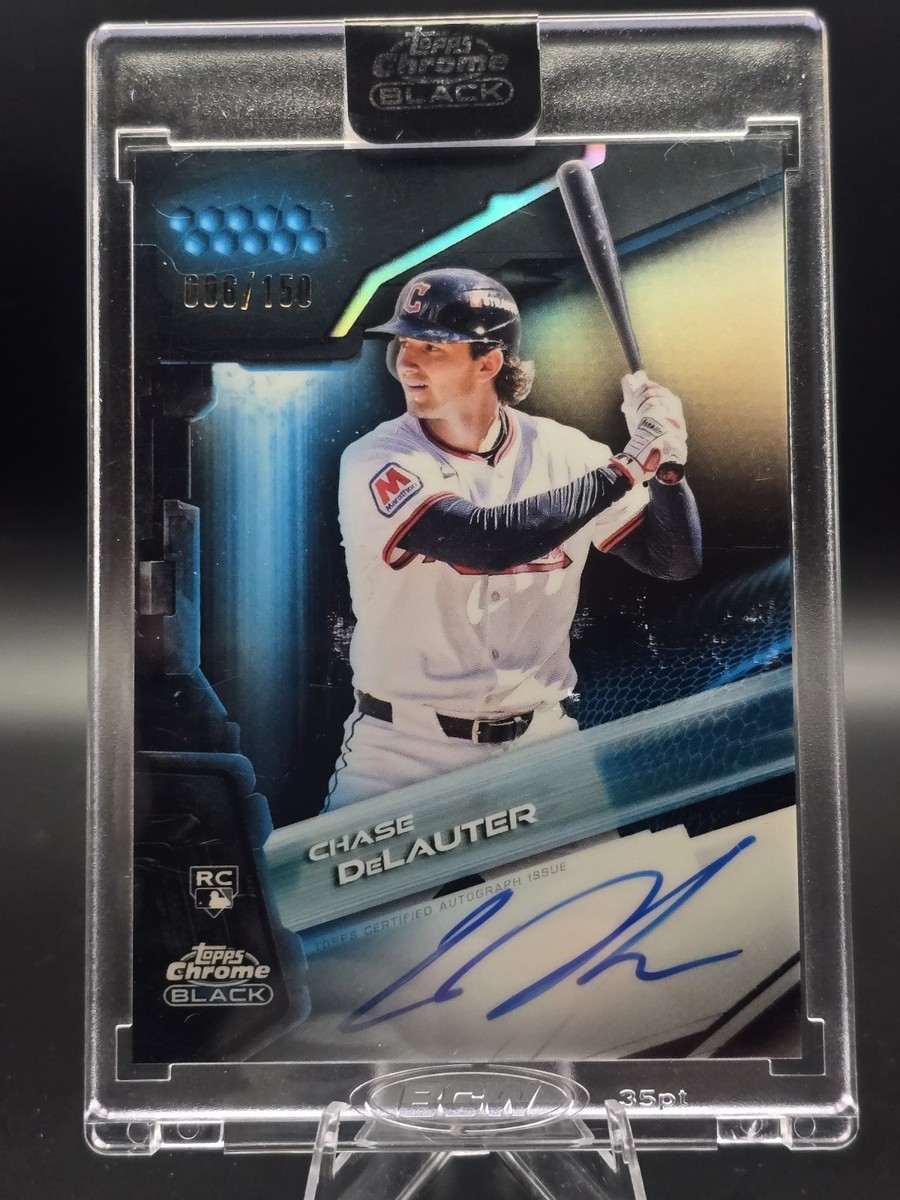 ヌートバー　直筆サイン　2022 topps Chrome BLACK ルーキー CHASE DELAUTER 2026 TOPPS CHROME BLACK ROOKIE AUTO REFRACTOR RC