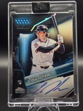 CHASE DELAUTER 2026 TOPPS CHROME BLACK ROOKIE AUTO REFRACTOR RC #/150 GUARDIANS