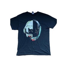 Vintage Daft Punk T-shirt Zombie Helmets Y2K ThinkGeek Men's Large Original