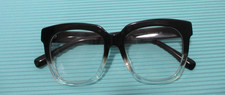 Lente bloqueadora Zeelool Xion Square Ombre negra a transparente 52-17-145 azul