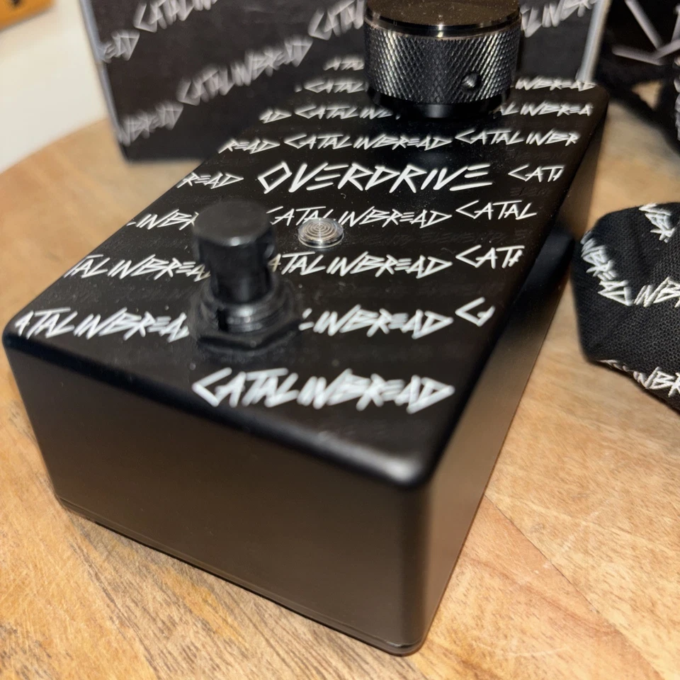 Pedal de efectos Overdrive Catalinbread Elements con caja original Foto 2 de 4