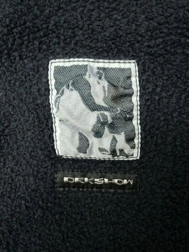 RICK OWENS DRKSHDW Felpa uno Cotone BLK DU18F7274 FEP2