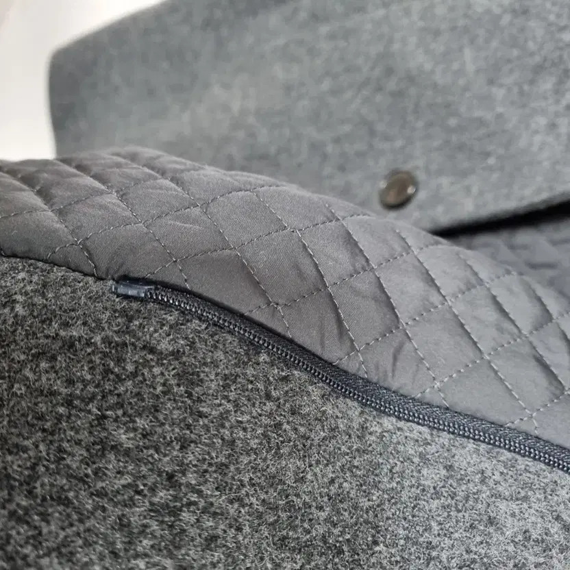 Lacoste Men's Wool Padded Coat 95 Size Grey thumbnail 5