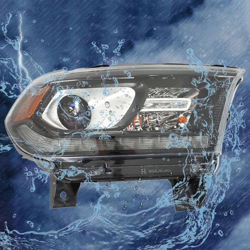 Headlight Single Projector For dodge durango 2016-2020 Headlamps R Side Clear - Picture 11 of 12