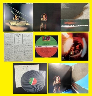 ROBERTA FLACK - killing me softly 73 RARE 1º PRESS JAPAN + INSERT, DIE-CUT, EXC