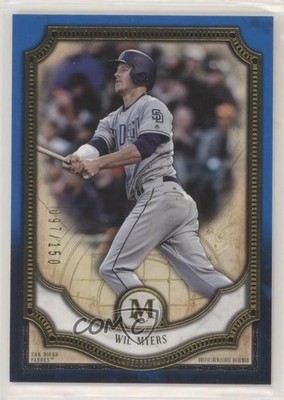 2018 Topps Museum Collection Sapphire 97/150 Wil Myers #34 no9