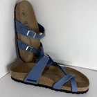 Birkenstock Mayari NEW Women's Regular Fit-Soft Birki Vegan Elemental Blue SZ 38