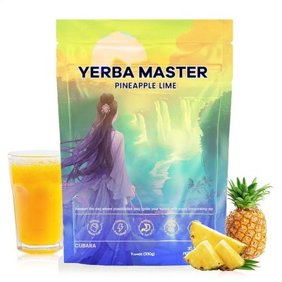 Magic Yerba Mate Instant Tea   pineapple lime, 30-90 Servings | US Stock  