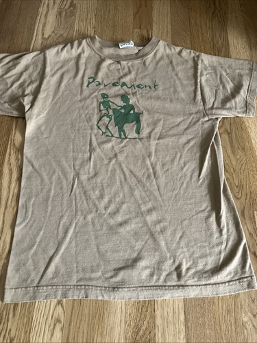 Vintage Pavement Terror Twilight Shirt Indie Rock Dancing Skeleton 90s Band Tee