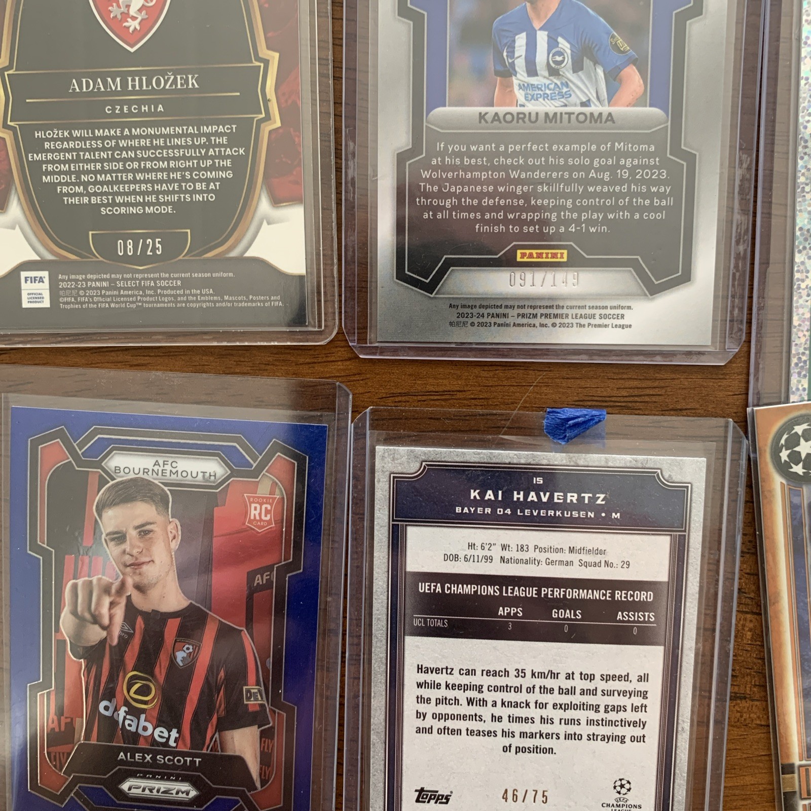 Soccer Card Lot SSP, Inserts, Rookies, Numbered and Autos for 2026 World Cup view 21