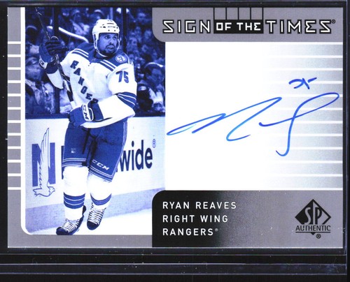 Ryan Reaves #SOTT1-RR card