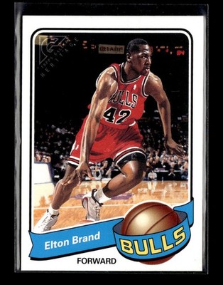 2000-01 Topps Gallery #H4 Elton Brand Heritage Proof #/250