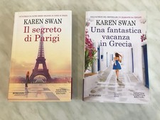 2 Libri di Karen Swan-Il Segreto di Parigi-Una Fantastica Vacanza in Grecia.