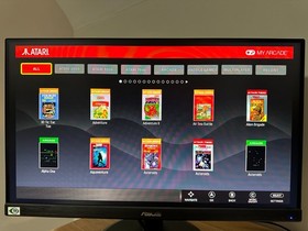 My Arcade Atari GameStation Pro HDMI Console Games 7000 - 2 Wireless Controllers