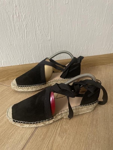 Women Fred Heels Black Suede 37