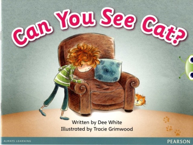 Dee White Unisex Multicolor Bug Club Guided Fiction Reception Pink B Can You See Cat Paperback - Image 3