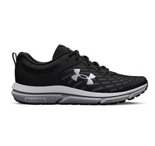 Under Armour Men's Charged Assert 10 Shoes, BLACK/WHITE AUTHENTIC 