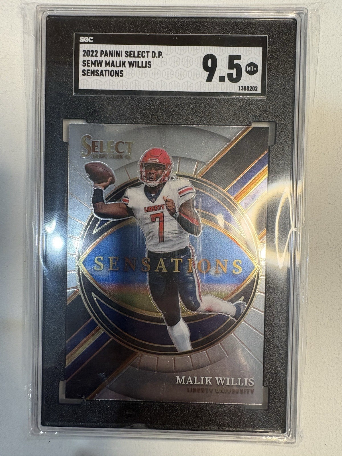 Malik Willis Panini Select Draft Picks Sensations #SEMW Silver Prizm