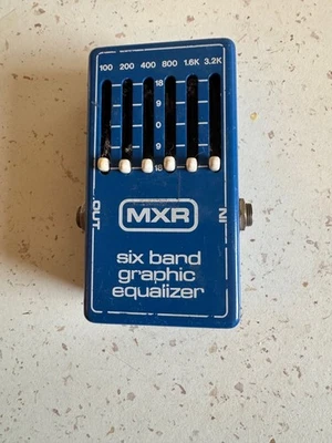 Pédale MXR MX Six band graphic equalizer 1981 - Photo 1/4