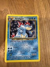 Pokémon TCG Feraligatr Neo Genesis Card Holo Rare 4/111