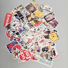 NEW 100PCS Skateboard Stickers Bomb Vinyl Laptop Luggage Decals Dope Sticker