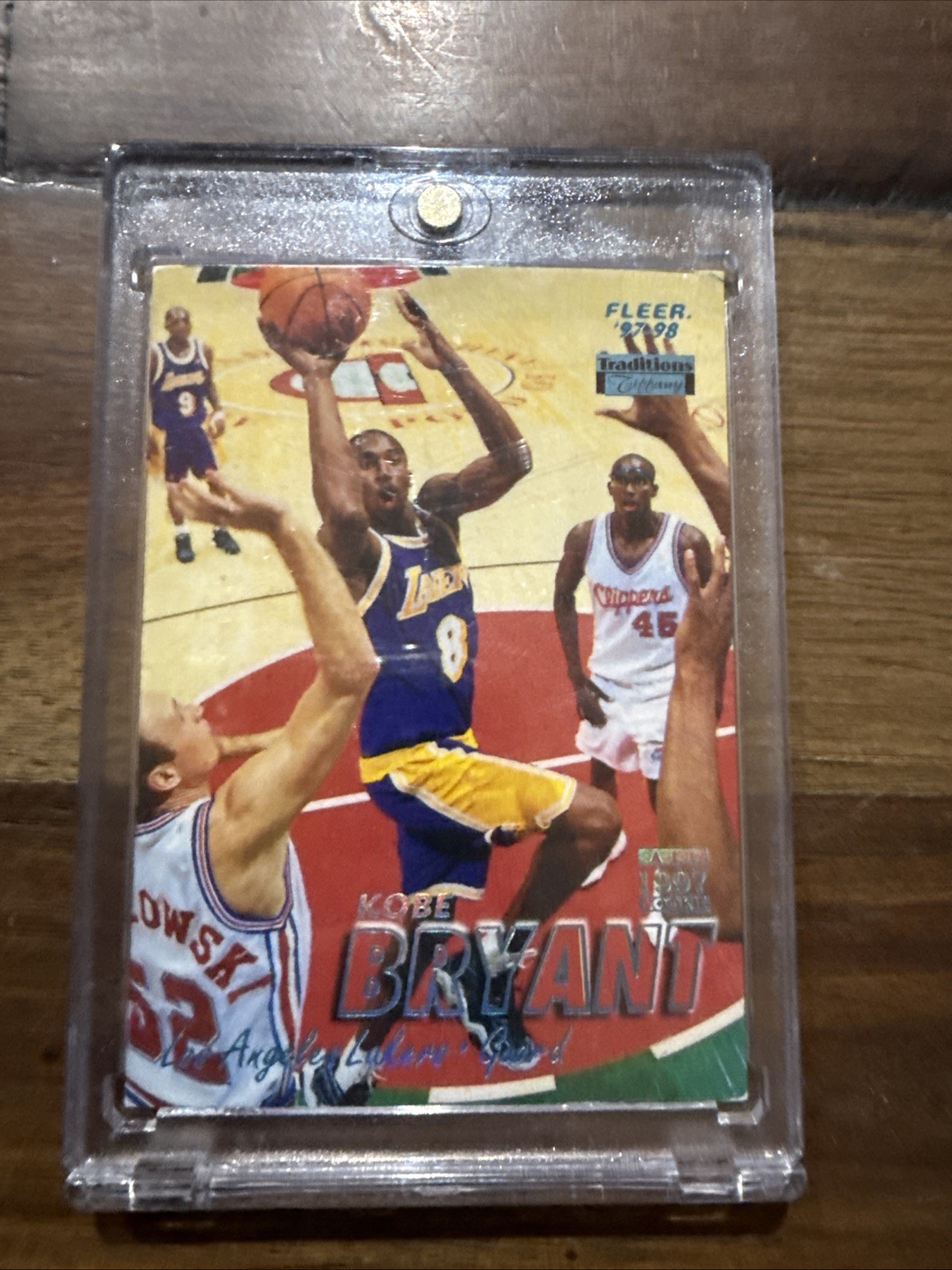 1997 1998 fleer Kobe Bryant rookie traditions Tiffany