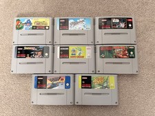 SNES Games Bundle - 8 x Games