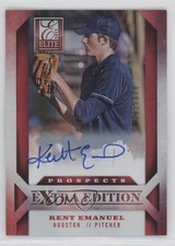 2013 Panini Elite Extra Edition 295/670 Kent Emanuel #198 Auto 0d8