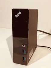 Lenovo ThinkPad USB 3.0 Dock DU9019D1 0A3493 Laptop Docking Station