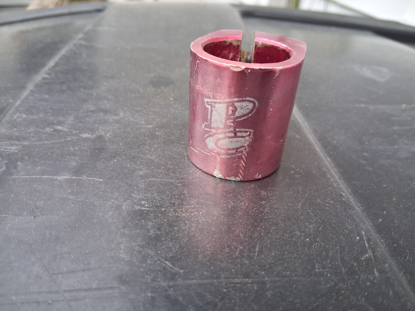 Old School BMX  PC BMX Seat Post Clamp Light Purple